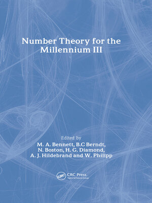 cover image of Number Theory for the Millennium III